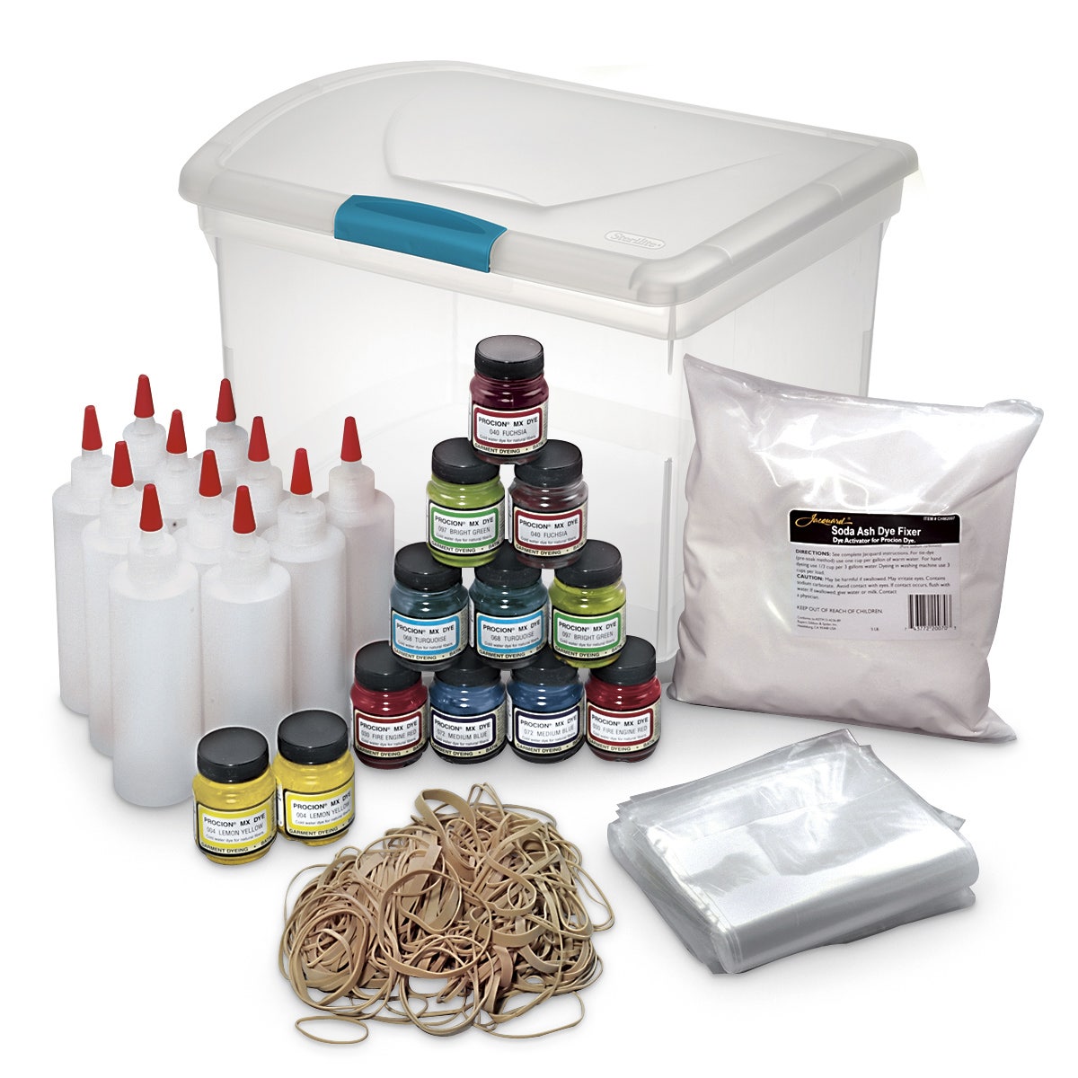 9726139-Nasco Large Group Tie-Dye Kit