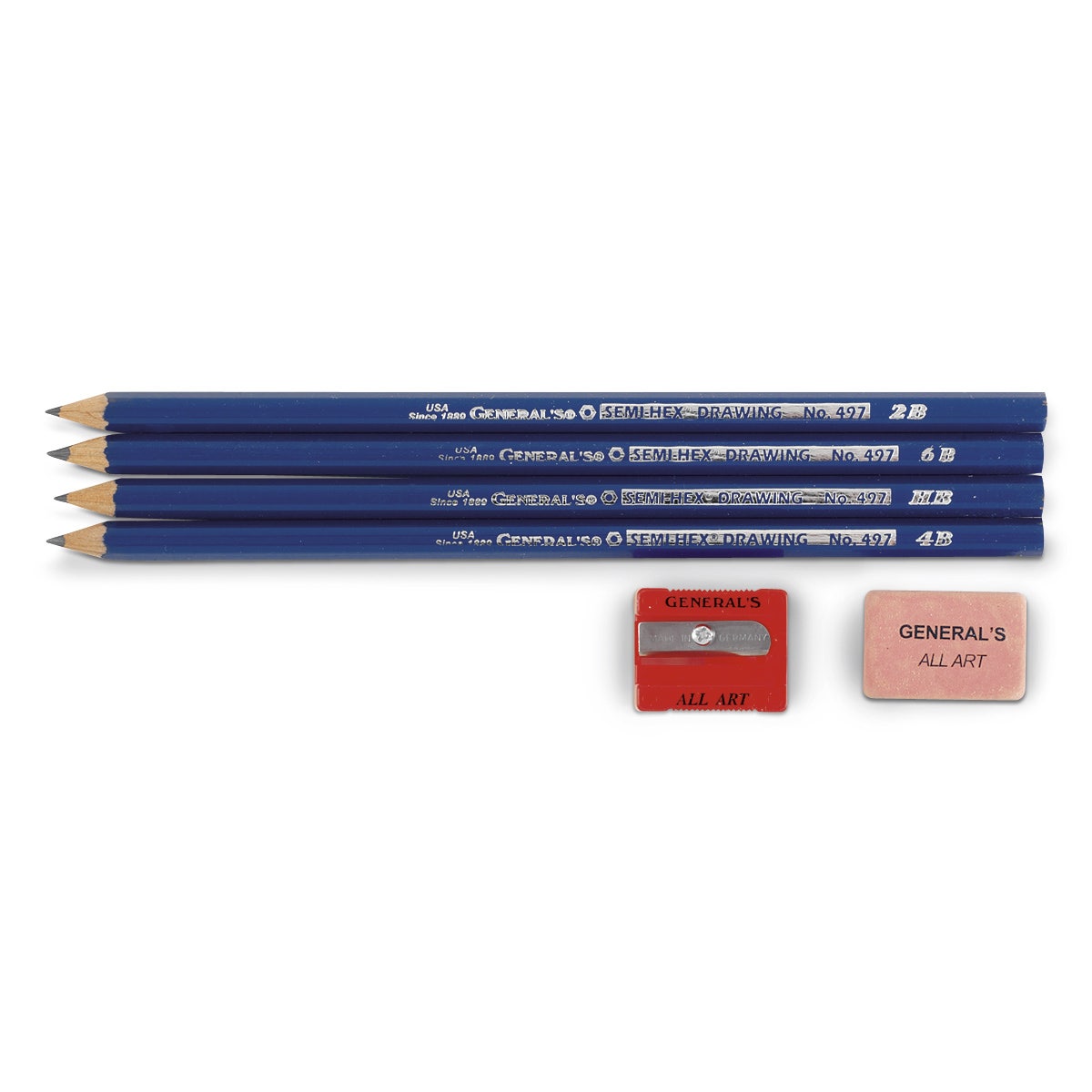 9726309-General’s® Semi-Hex® Drawing Pencil Kit