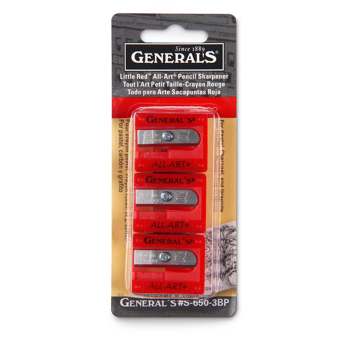 X00009726311-General's® Little Red™ All-Art® Pencil Sharpeners