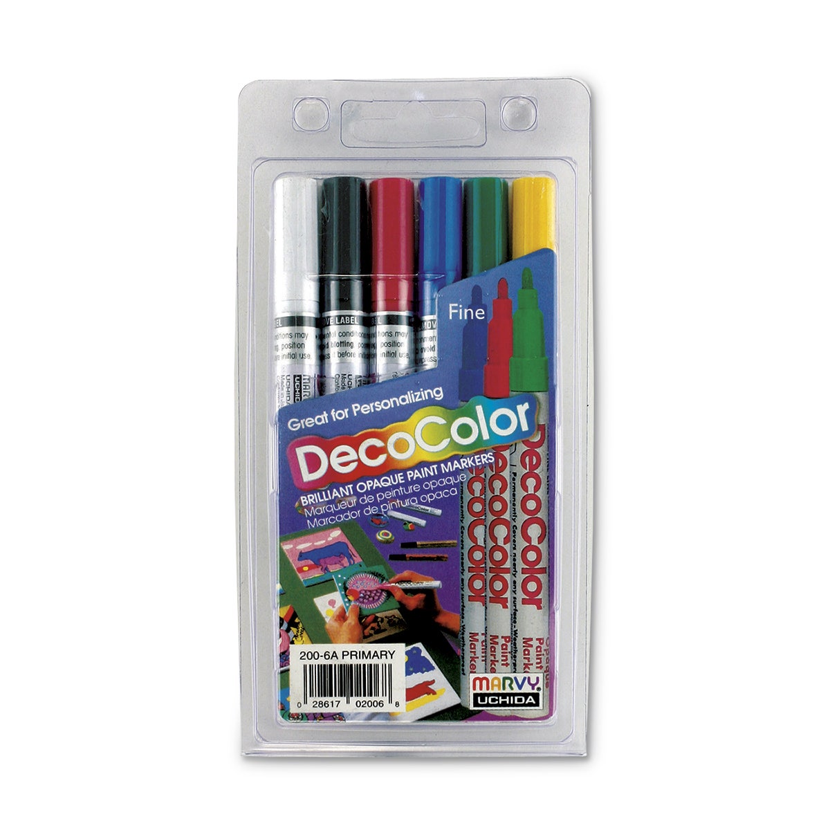 9726366-DecoColor® Paint Markers - Fine Point Set