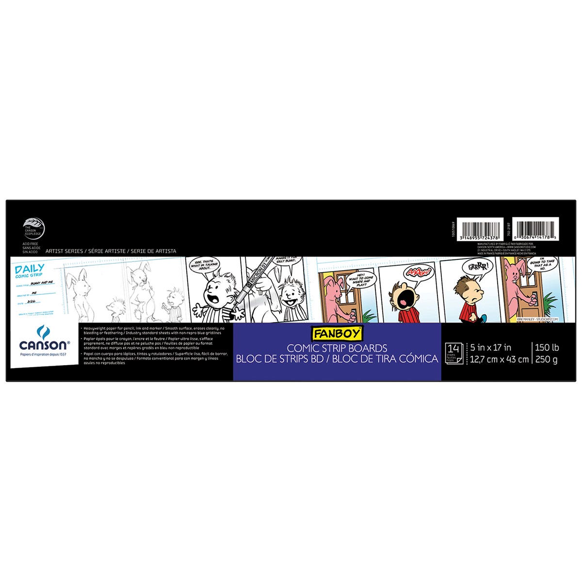 X00009727056-Canson Comic Strip Boards