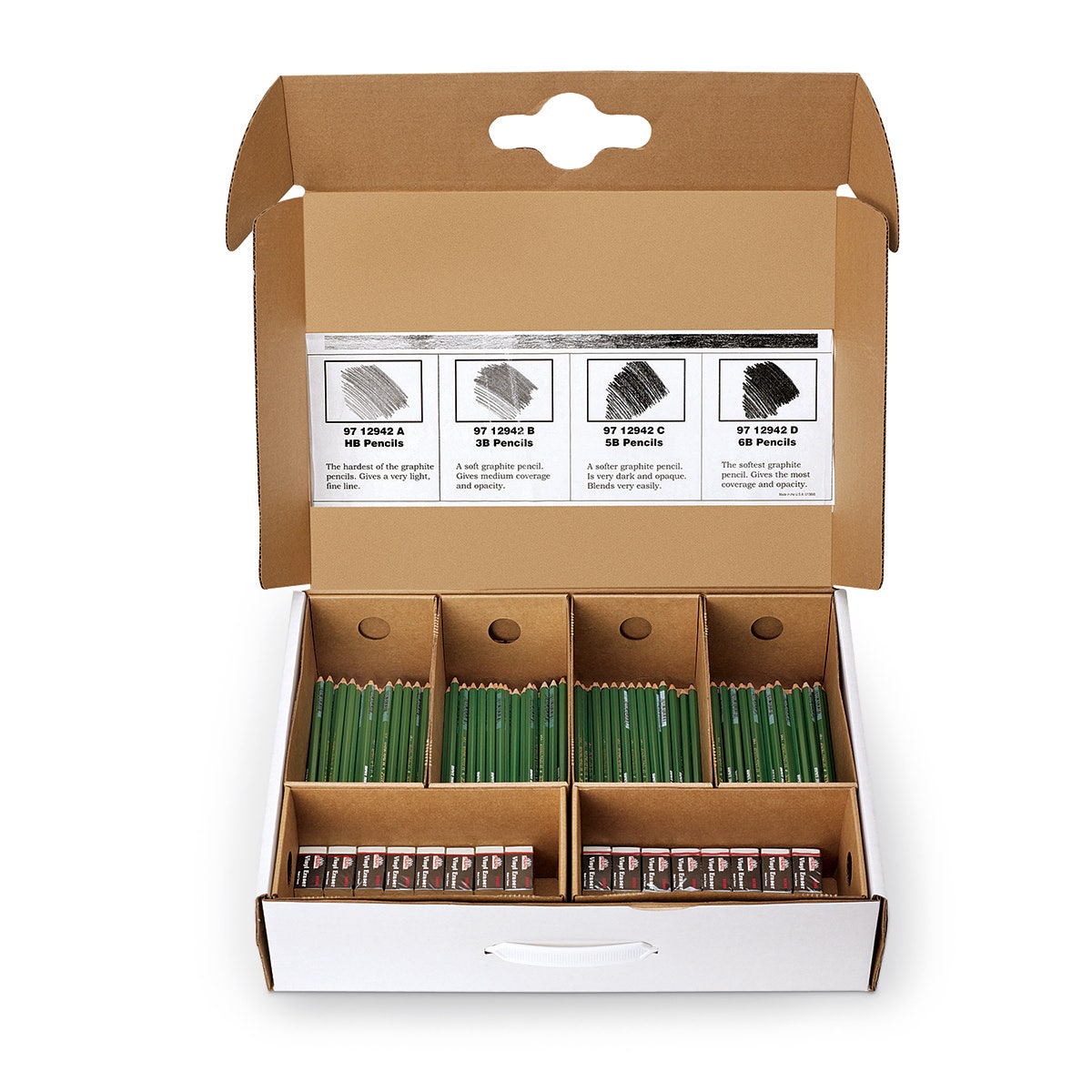 9727144-Nasco Drawing Pencils Classroom Pack