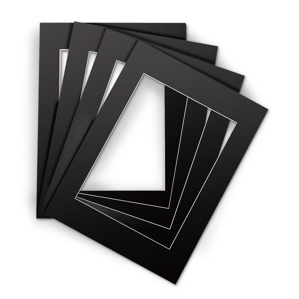 X00009727193-Black Beveled Edge Mats