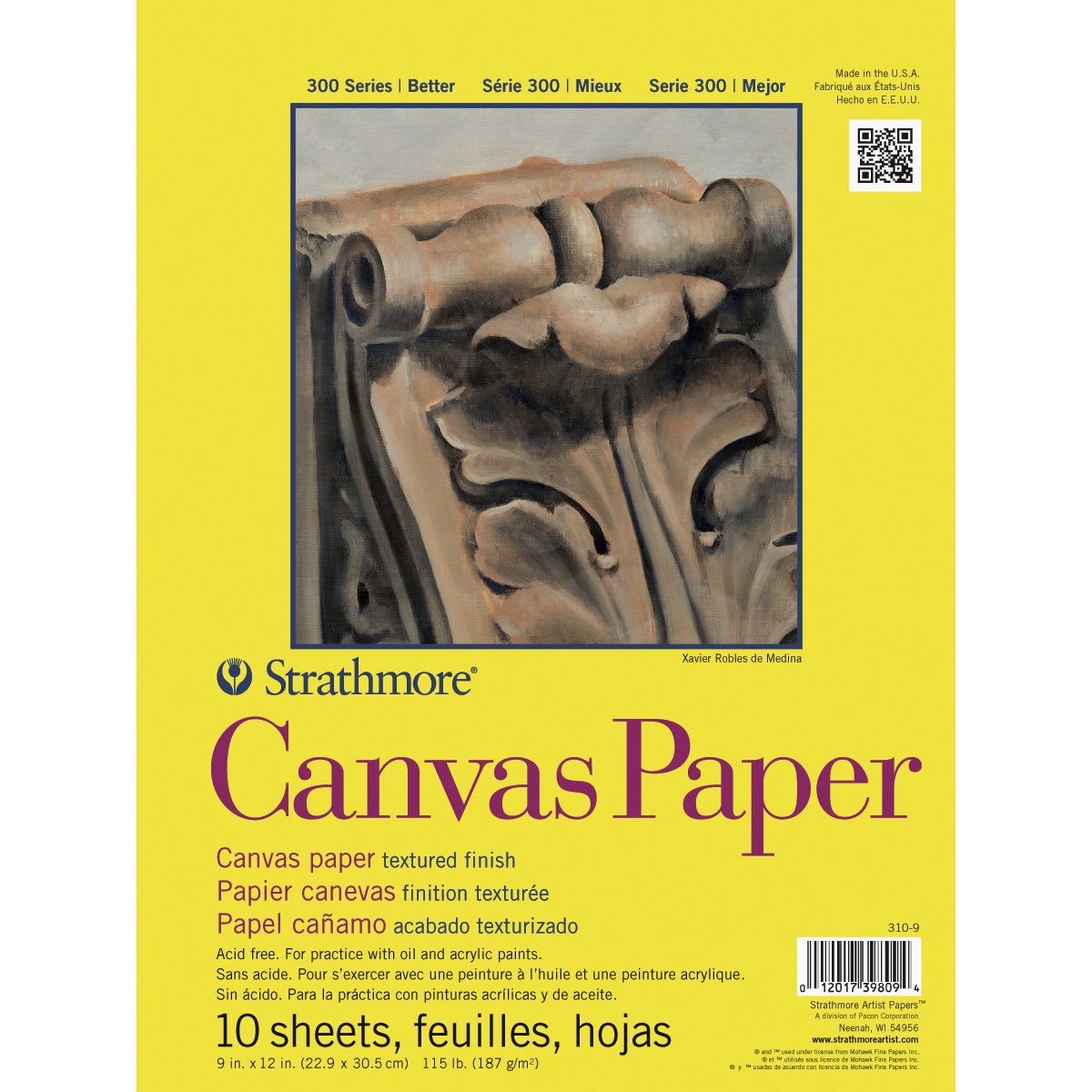 X00009727957-Strathmore® 300 Series Canvas Paper