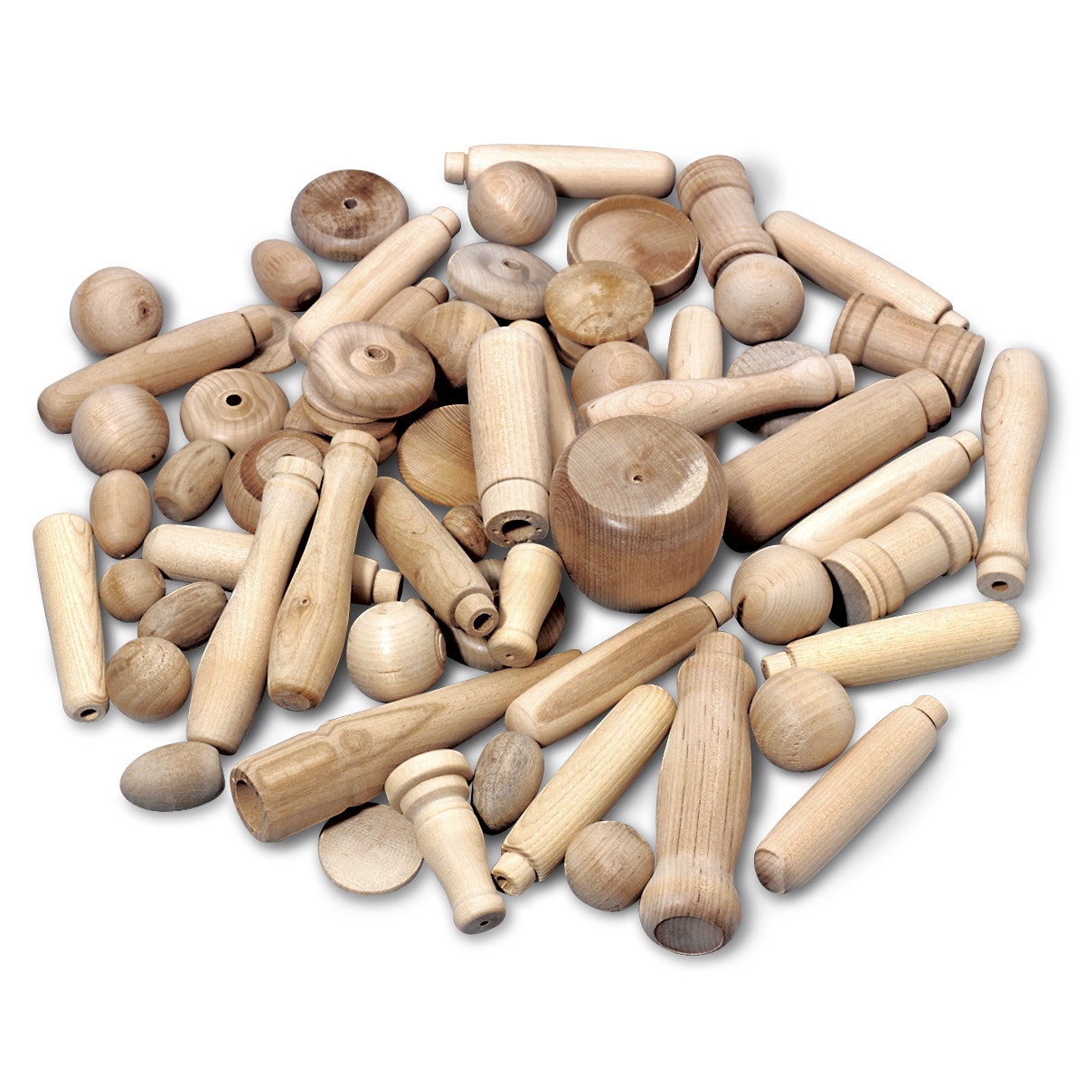 9728210-Wood Turnings Bargain Bag - 2-1/2 lbs.