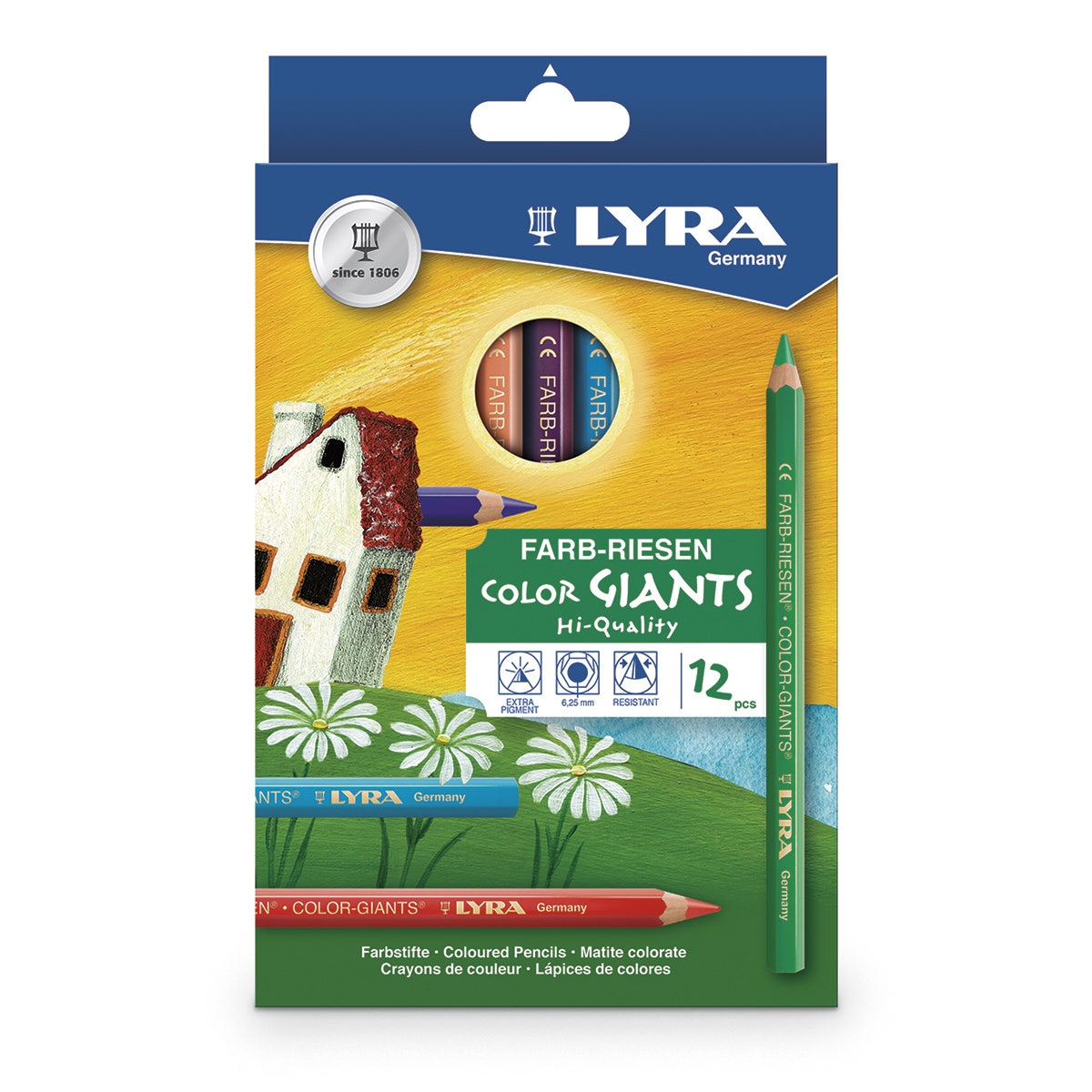 X00009728268-LYRA Color Giant Colored Pencils