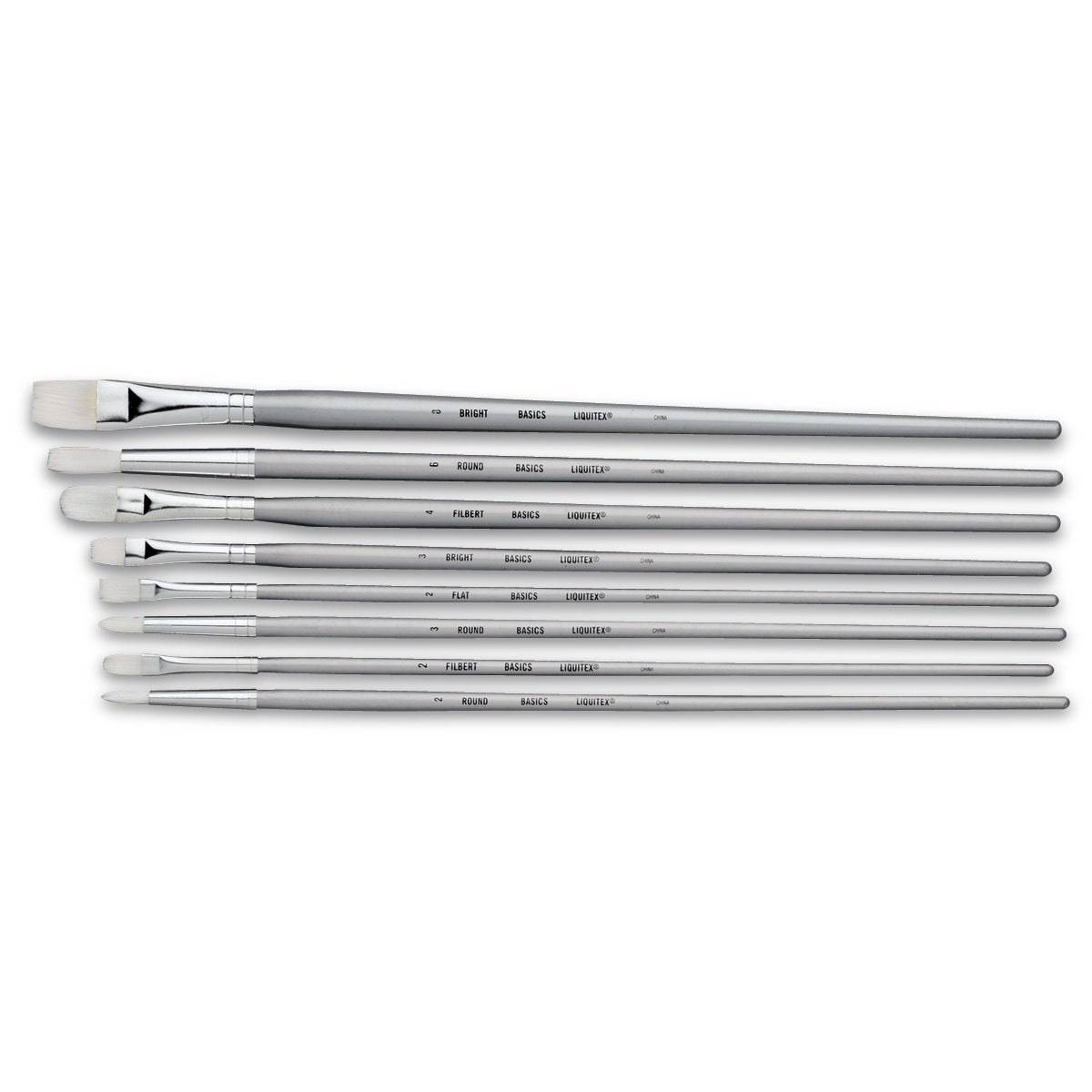 9728382-Liquitex® Basics Synthetic Brushes - Classroom Pack of 96