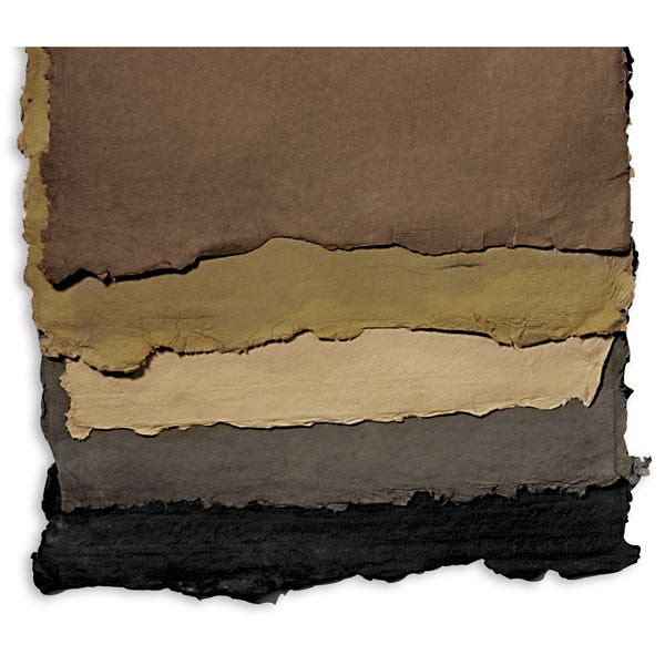 X00009728635-Shizen Deckle Edge Cardstock Paper - Pkg. of 25