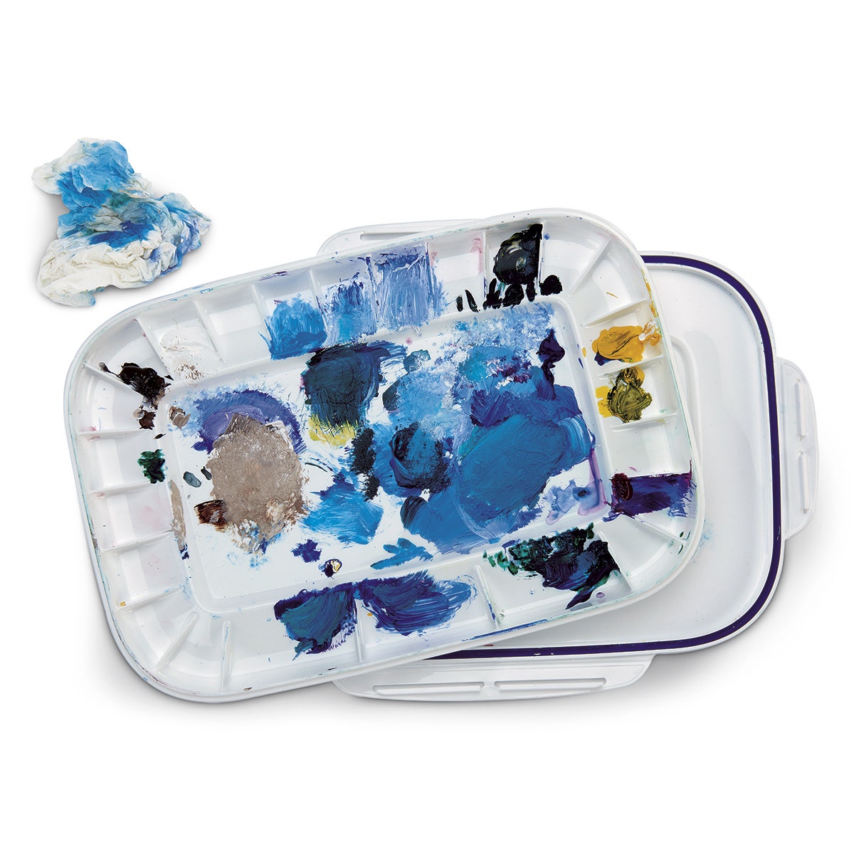9728953-Mijello Artelier Peelable Acrylic/Oil Palette