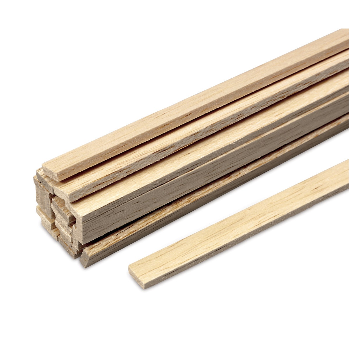 X00009729087-Balsa Wood - 36 Pieces