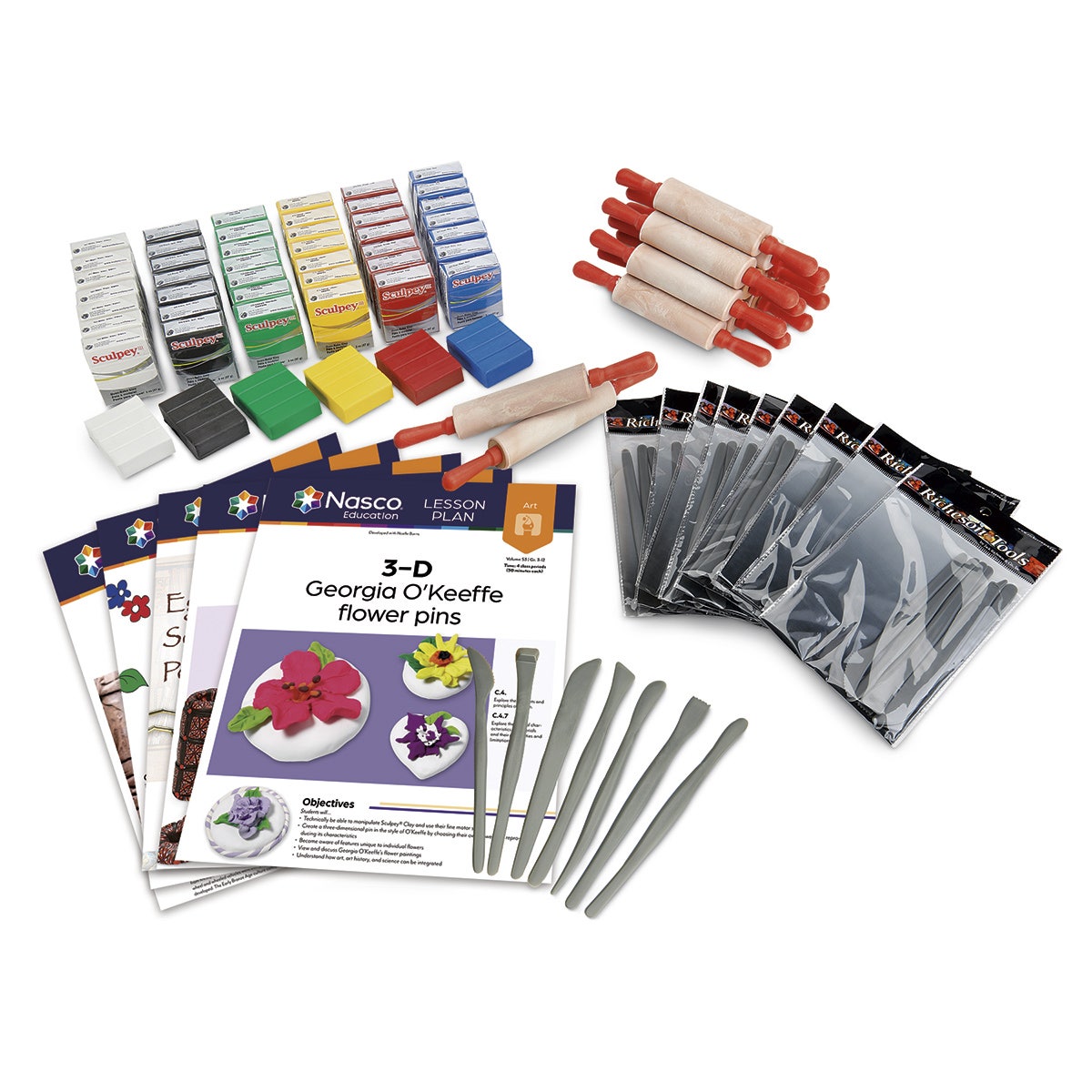 9729191-Nasco Ultimate Sculpey® Lesson Plan Kit