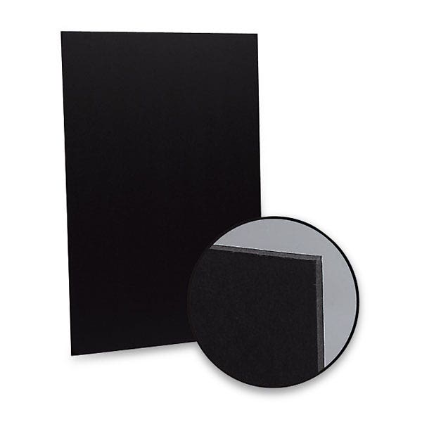 9729447-Flipside® Black Foam Board - 25 - 32 in. x 40 in. Sheets