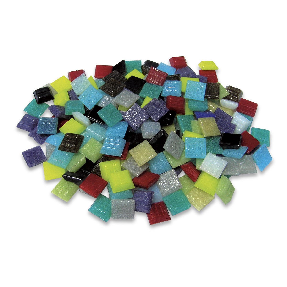 9729600-Vitreous Glass Mosaic Tile Value Pack of 1,800 - 3/8 in. - Regular