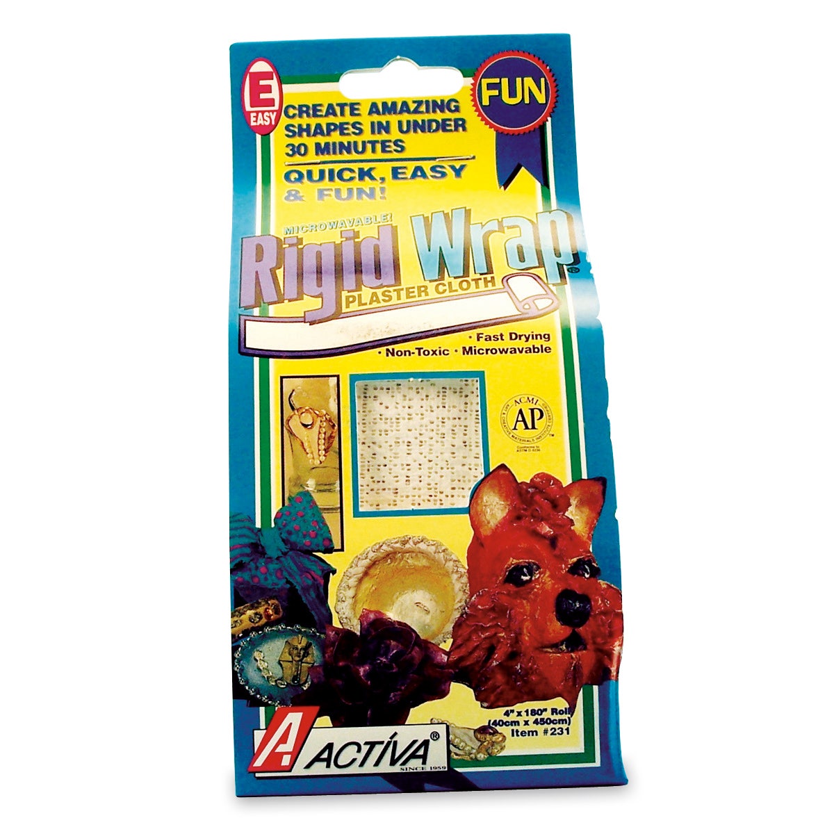 X00009729881-Activa Rigid Wrap Plaster Cloth - 4 in. x 189 in. Roll