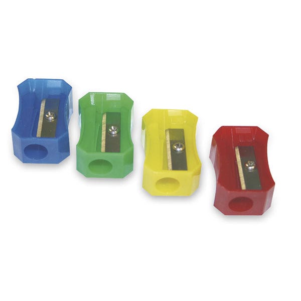 X00009729964-Single Hole Plastic Pencil Sharpeners