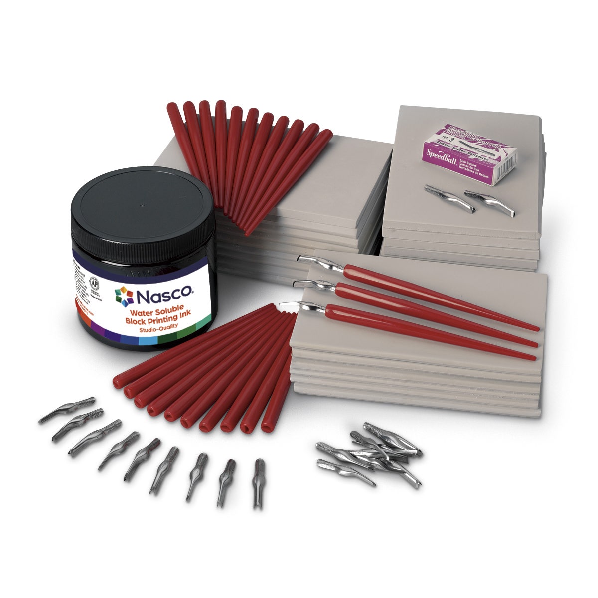 9729988-Nasco Soft-Kut Block Printing Starter Kit