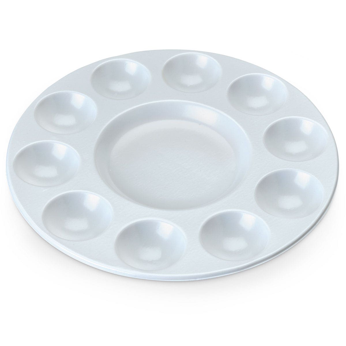 9730002-Jack Richeson® Economy 10-Well Mixing Trays - Pkg. of 12