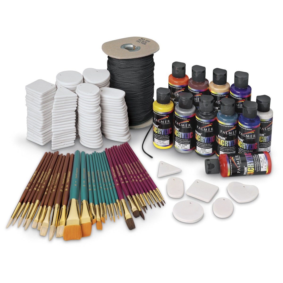 9730157-Super Acrylic Bisque Medallion Kit