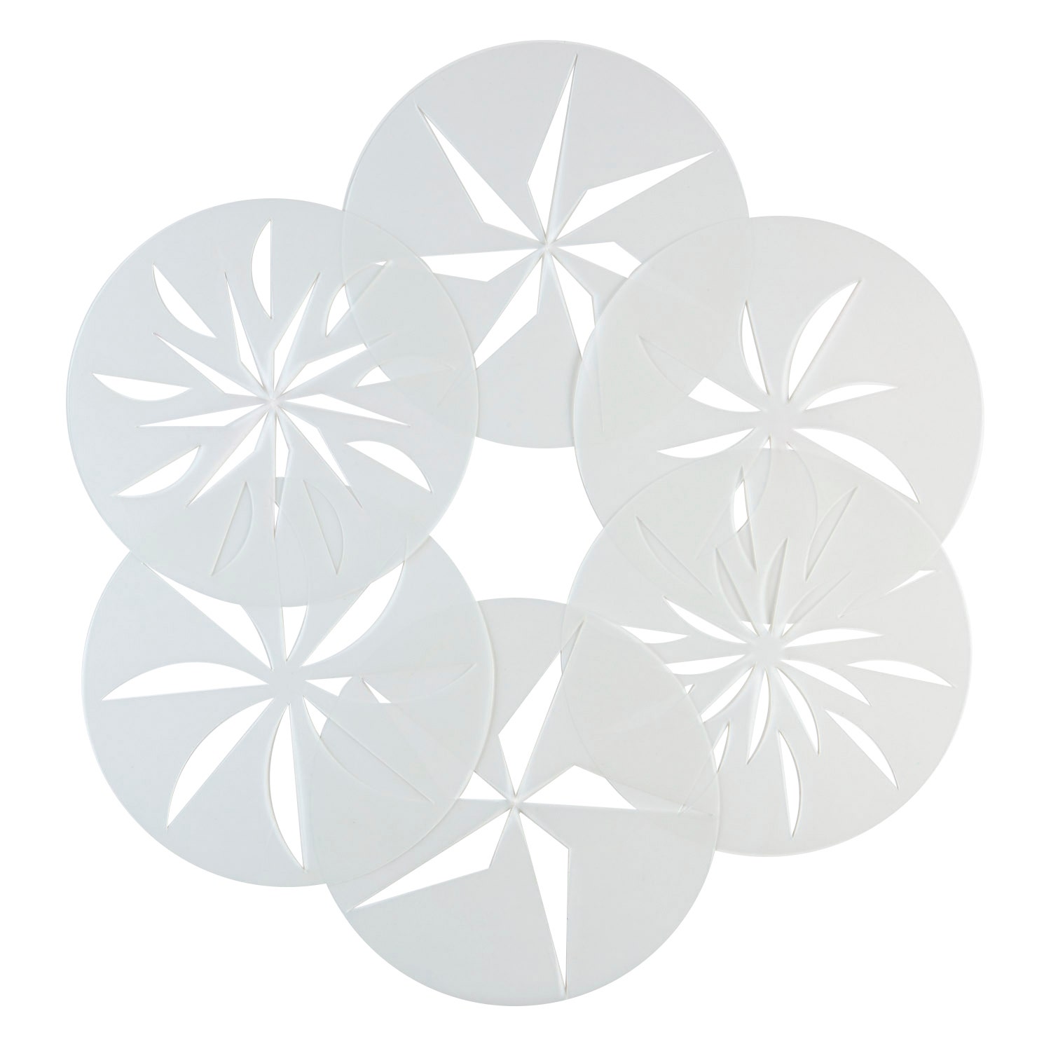 9730209-Mandala Stencils - Set of 6