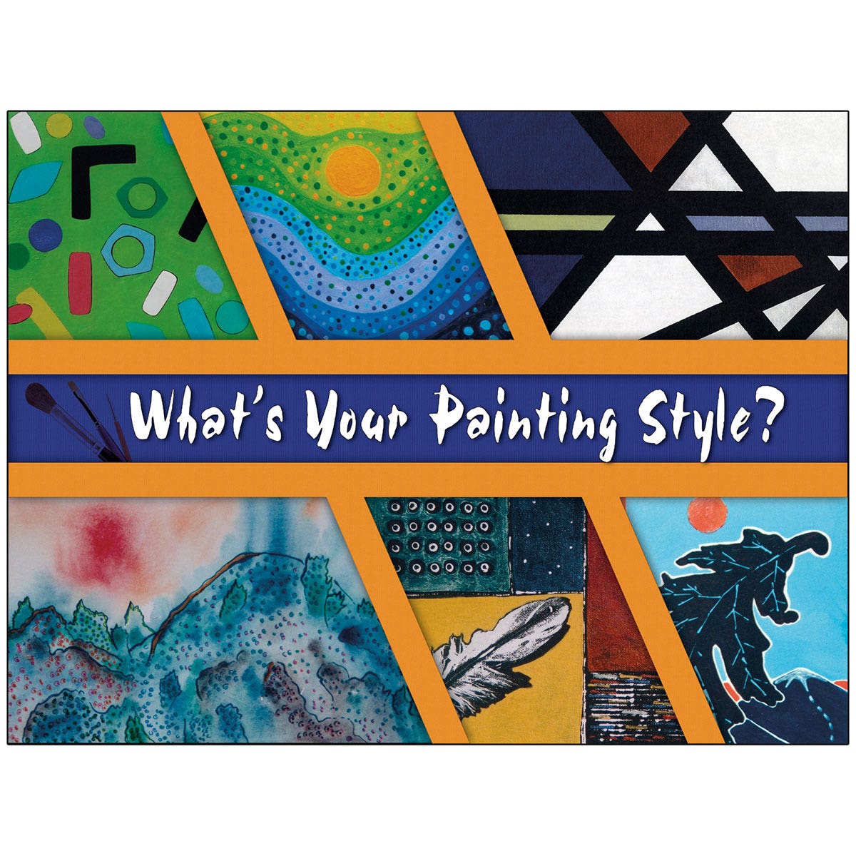 9730211-Nasco Art by Choice® What’s Your Painting Style? Poster