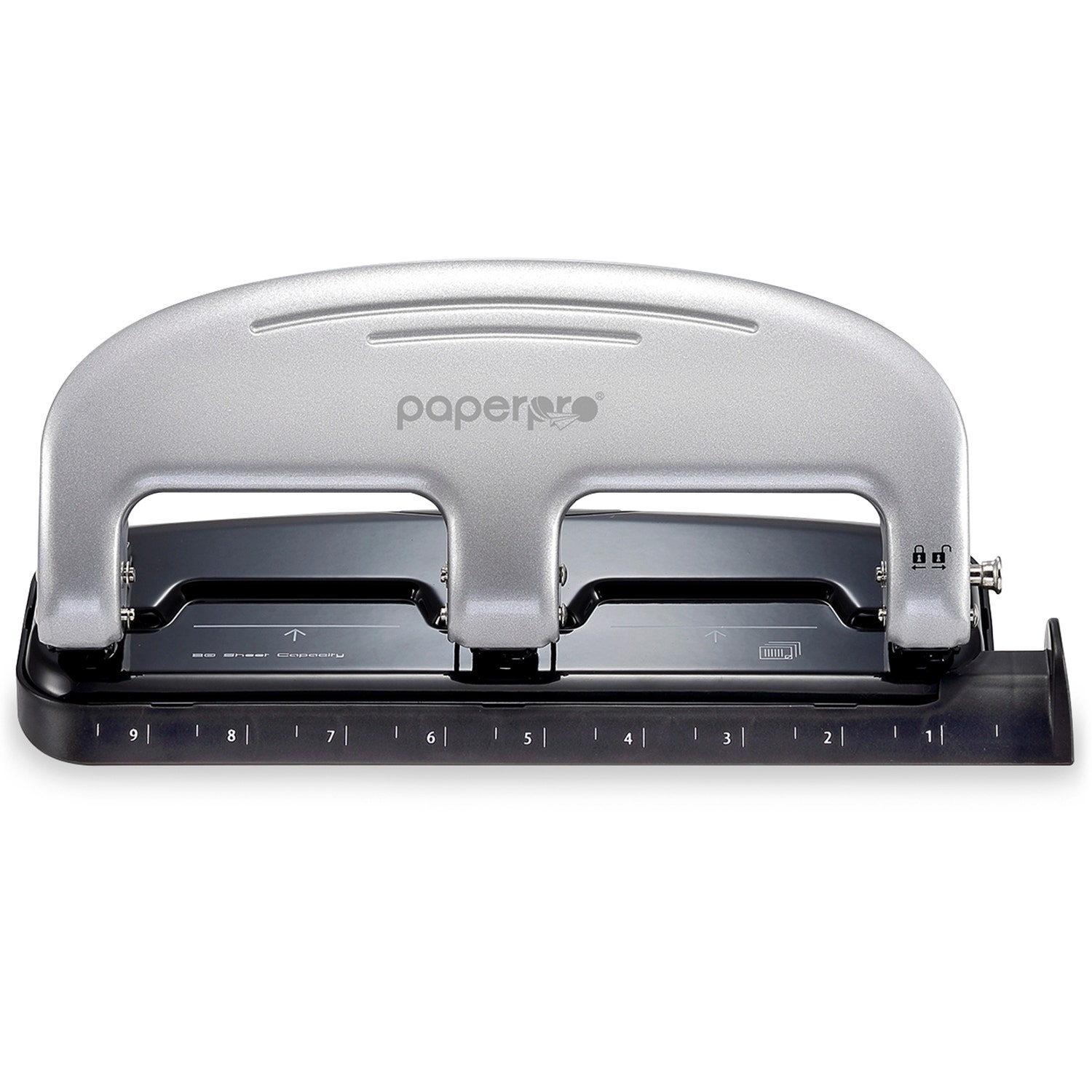 9730265-PaperPro® 20 Sheet Three-Hole Punch