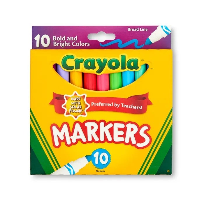 X00009730363-Crayola® Bold & Bright Broad-Line Markers