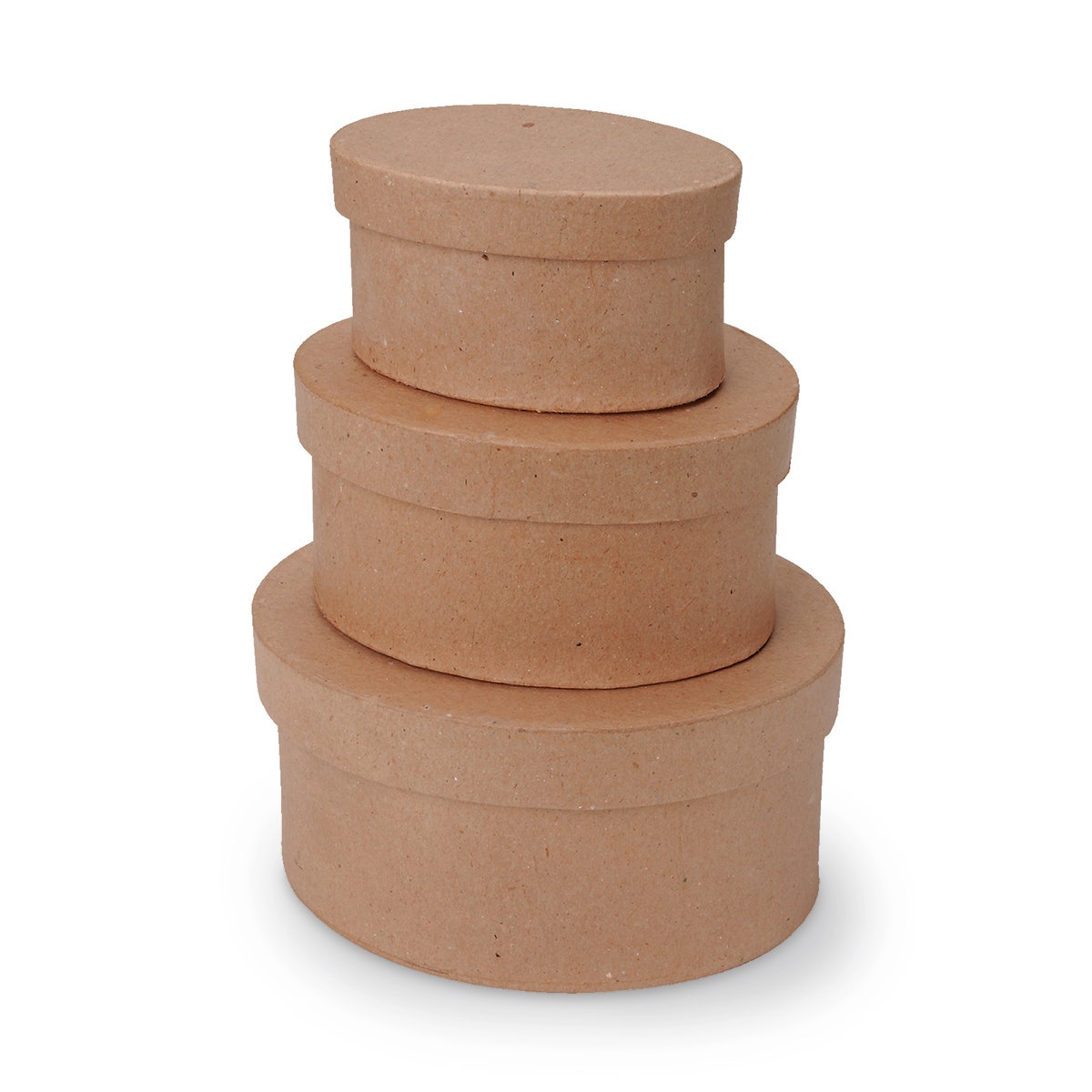 X00009730381-Papier-Mache Boxes - Set of 3