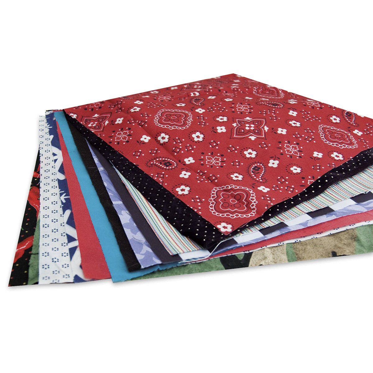 9730542-Fabric Squares - Pkg. of 36 - 12 in. x 12 in.