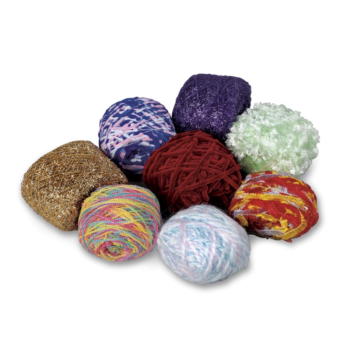 9730867-Creative Fibers Yarn - 8 Spools - 500 Yards