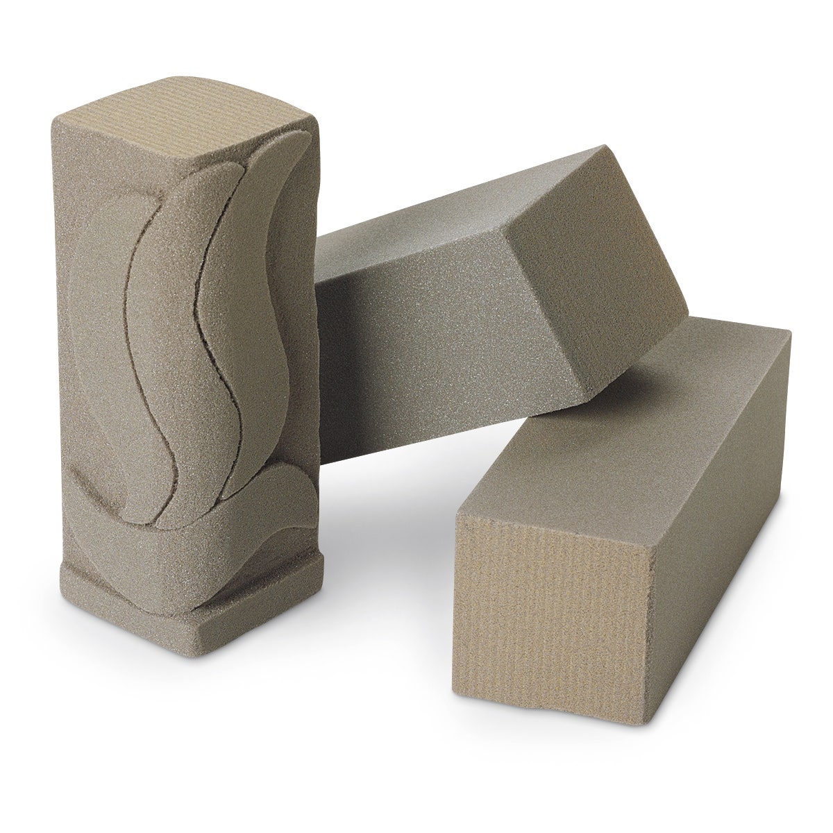 9730889-Nasco Foam for Carving - Case of 40 - 3 in. x 8 in. x 3 in.