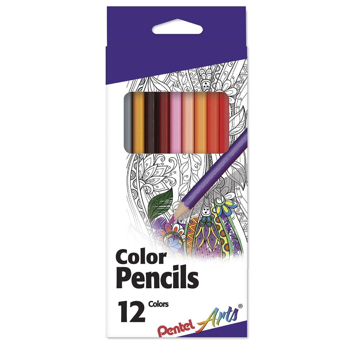 X00009731550-Pentel Arts Colored Pencils Set