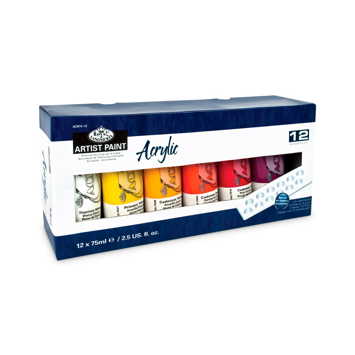 X00009731600-Royal Brush® Essentials Acrylic Paint - Set of 12 Colors