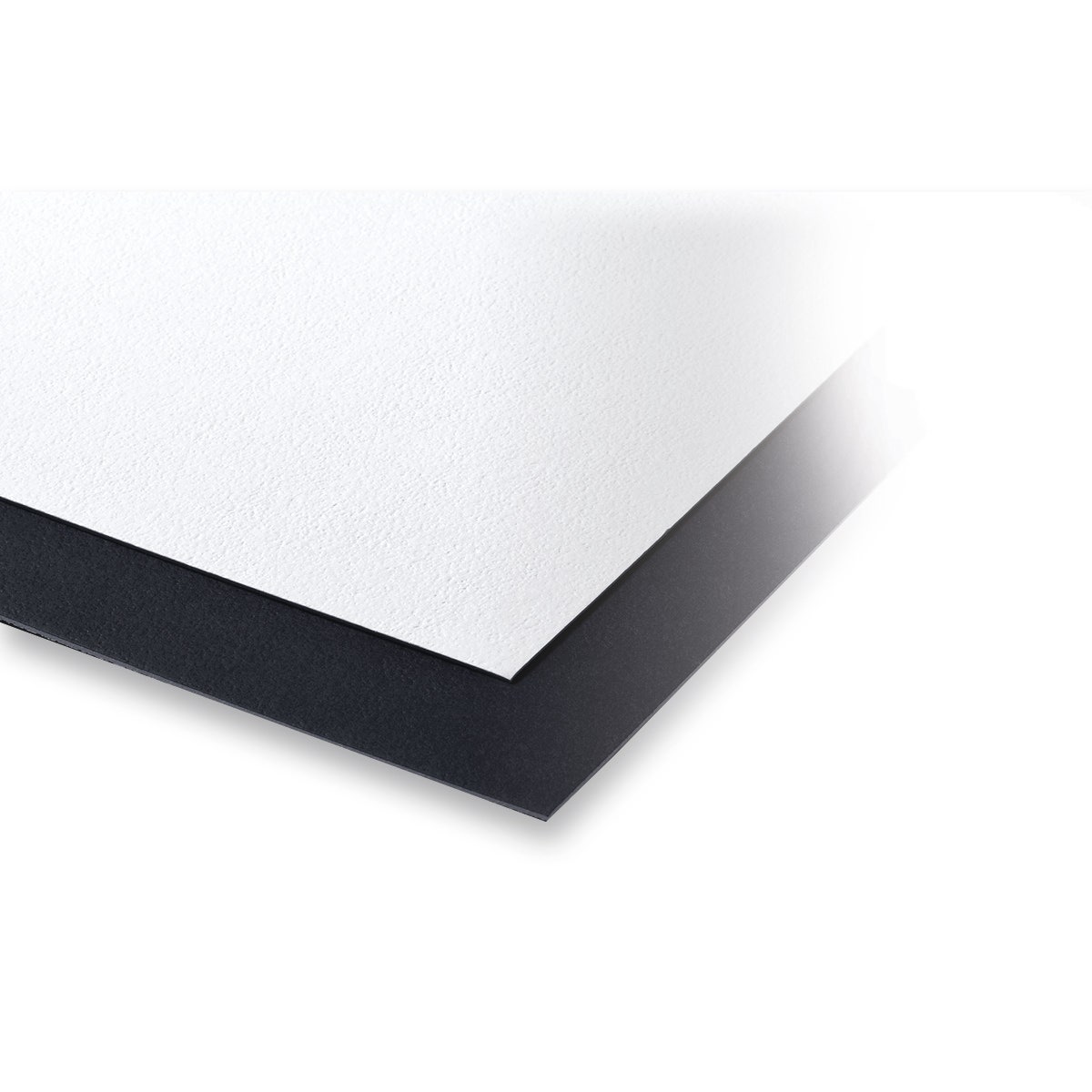 9731894-Crescent® Pebble Mat Boards - 4 Ply Black and White - 20 in. x 32 in. - Pack of 10