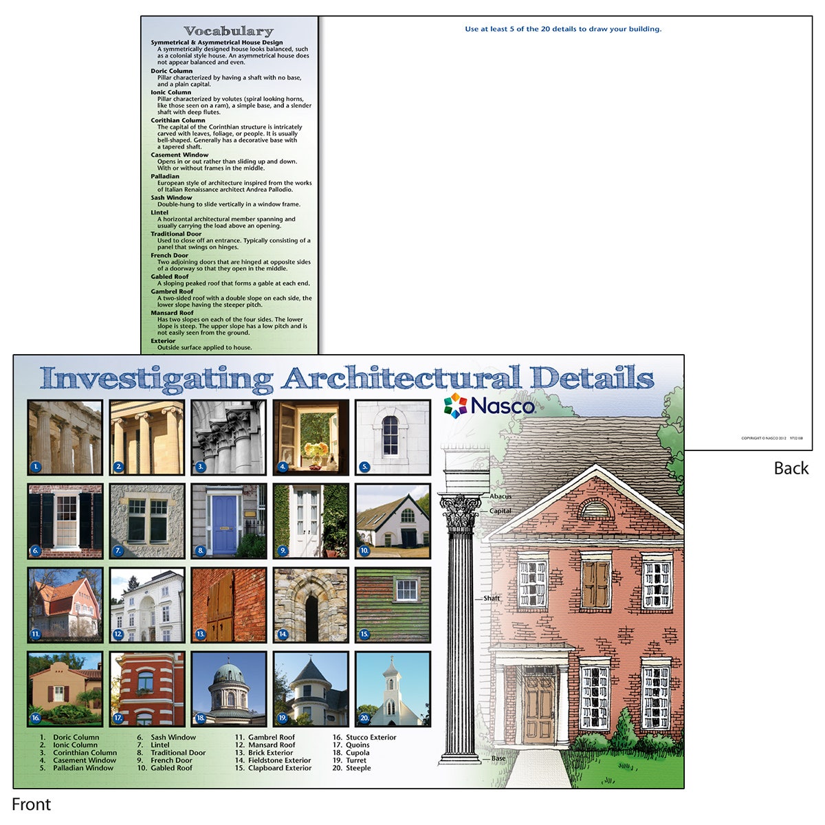 9732108-Nasco Investigating Architectural Details TearPad™ - 50 Sheets