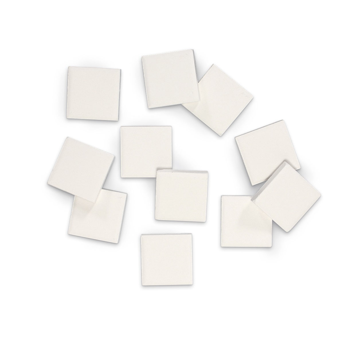 9732668-Mayco® Ceramic Bisque Tiles - Box of 50 - 1 in. x 1 in.