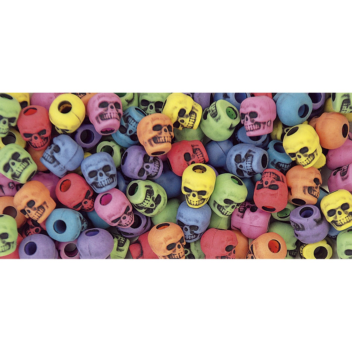 X00009732796-Skull Beads - 1/4-lb. Bag