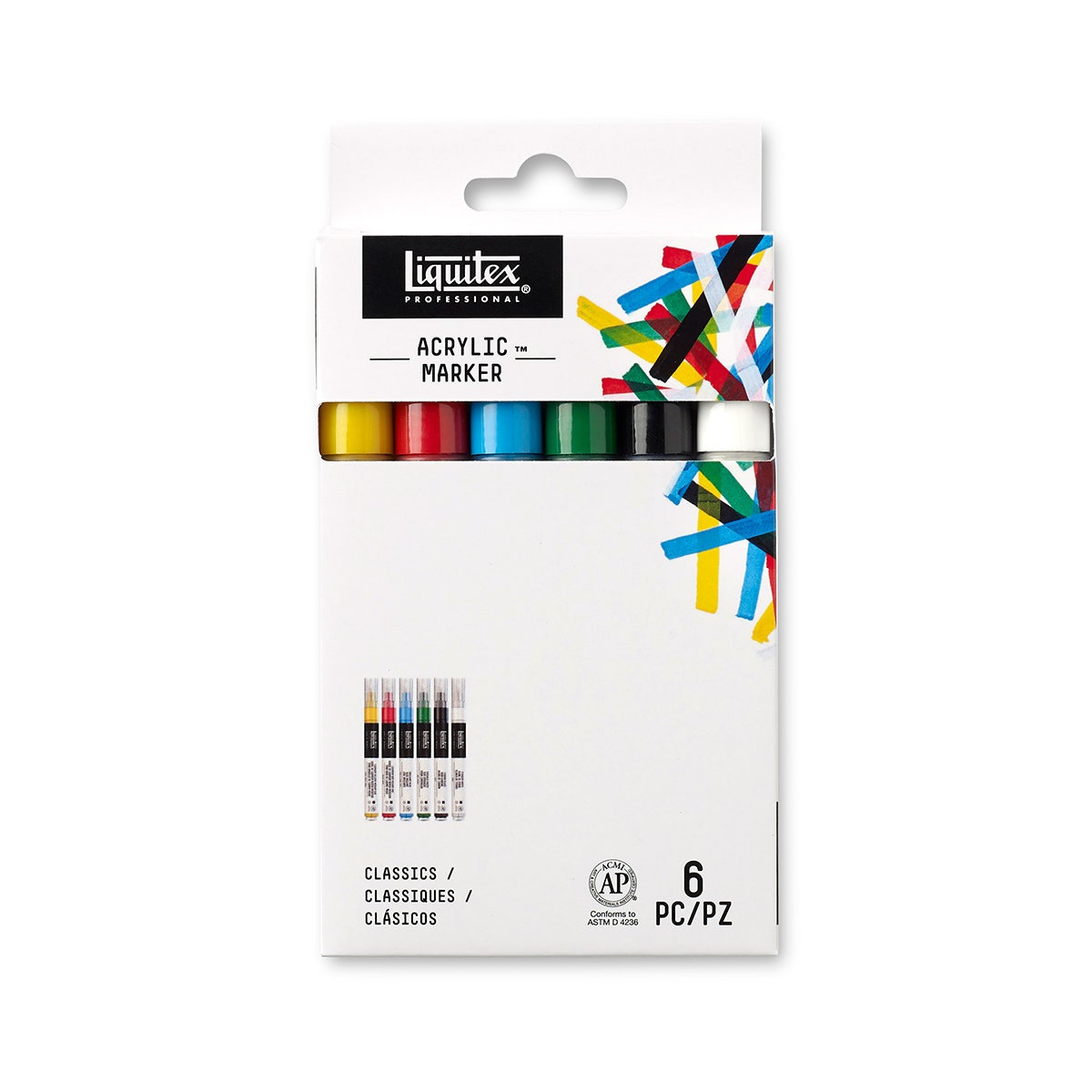 X00009732851-Liquitex Professional Paint Markers - Set of 6