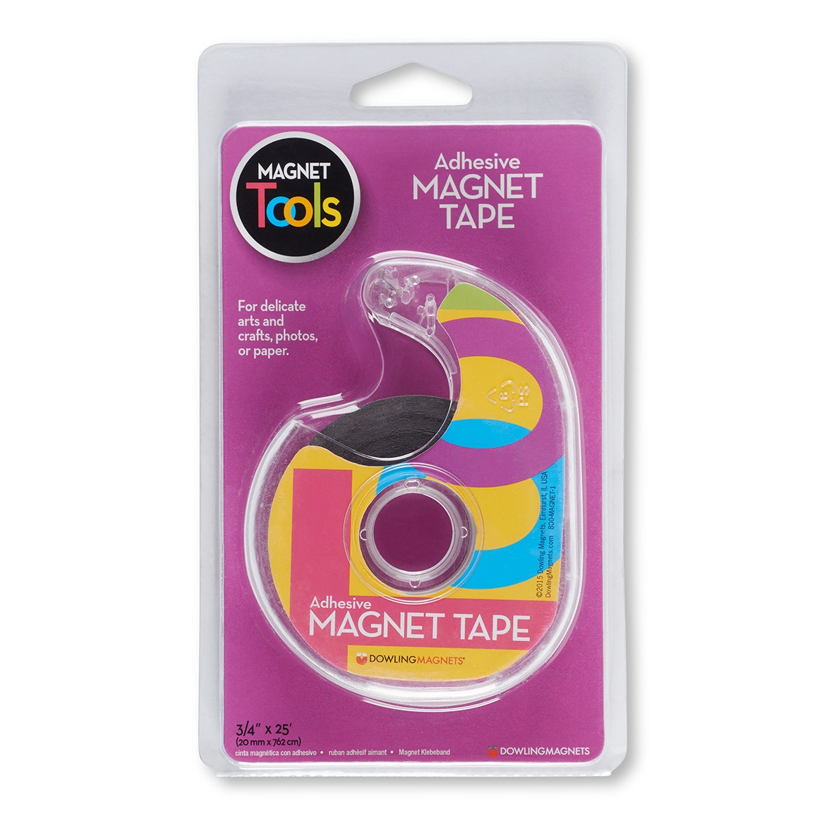 9732896-Magnet Tape with Dispenser - 3/4 in. x 300 in.