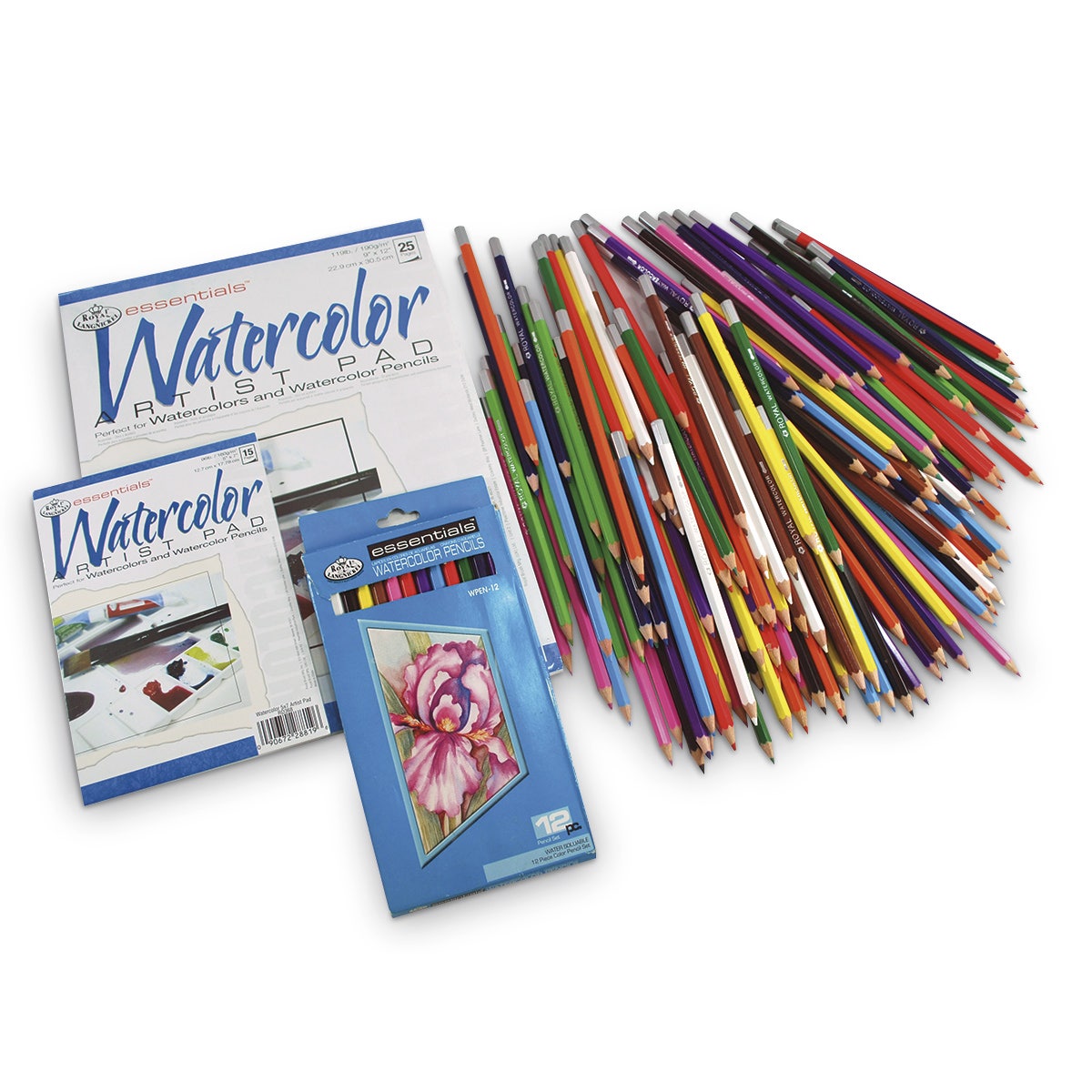 X00009733206-Royal Brush® Essentials Watercolor Pencils Classroom Pack