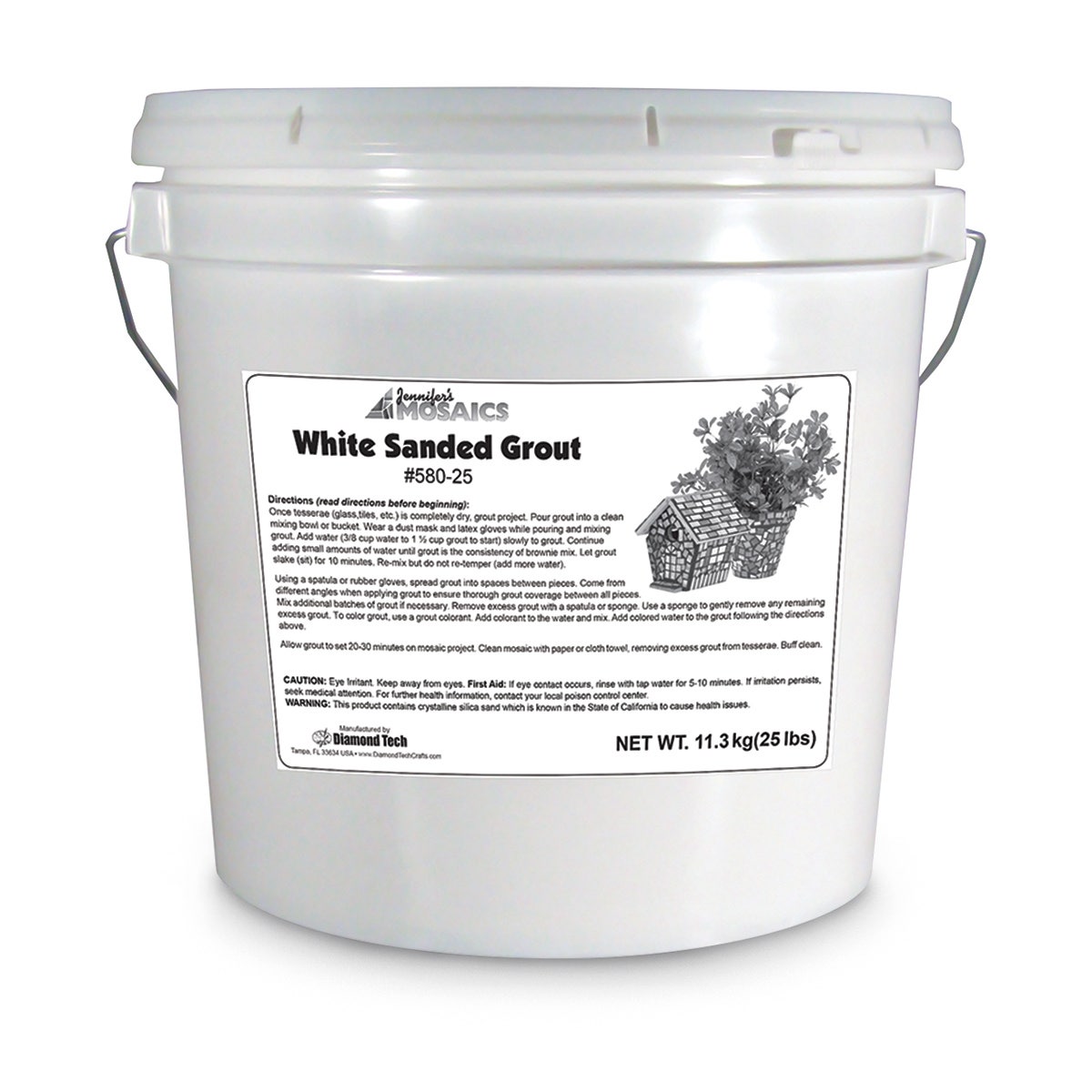 X00009733379-Mosaics White Sanded Grout