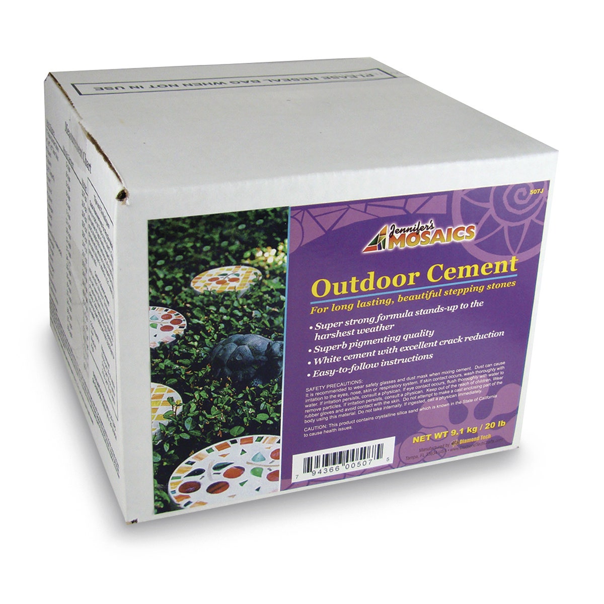 9733381-Mosaics Outdoor Cement