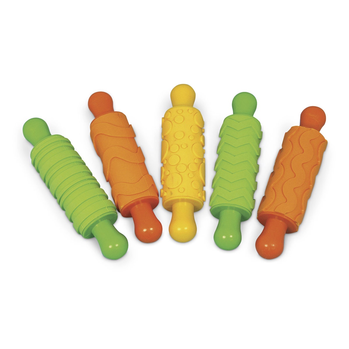 9734010-Rubber Rolling Pins - Set of 5