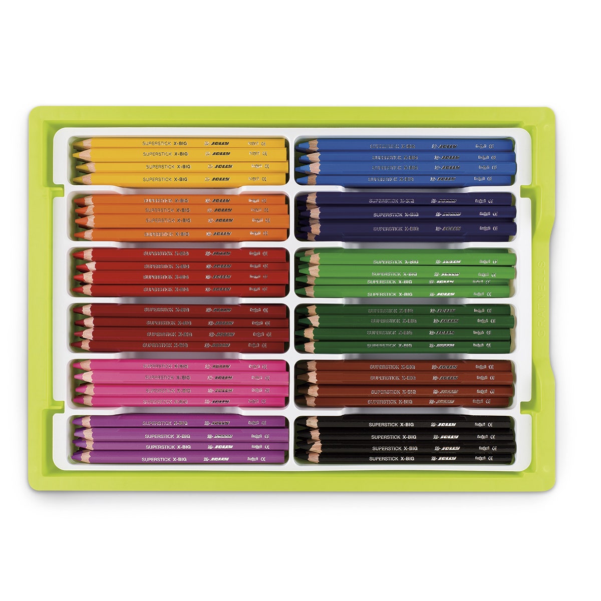 X00009736357-Jolly X-Big Colored Pencils - Big Box of 180