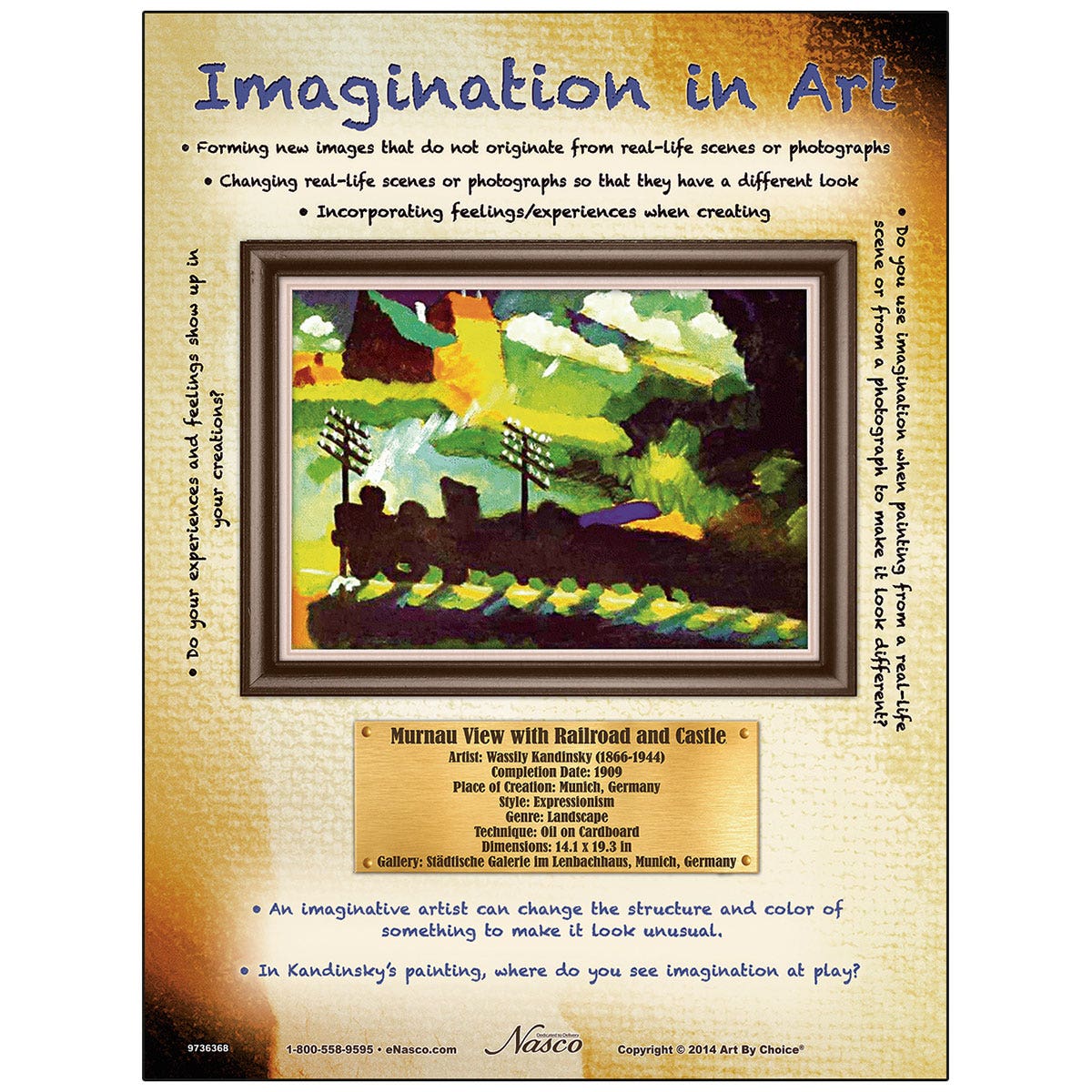 9736368-Art by Choice® Imagination in Art Poster - 18 in. x 24 in.