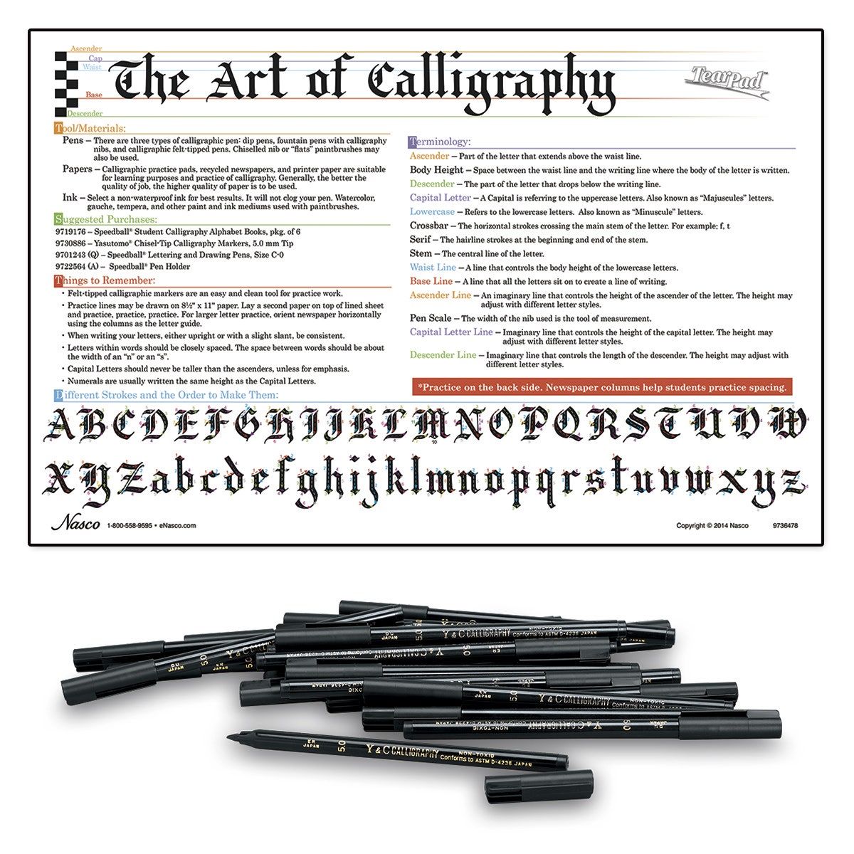 9736623-Art of Calligraphy Set