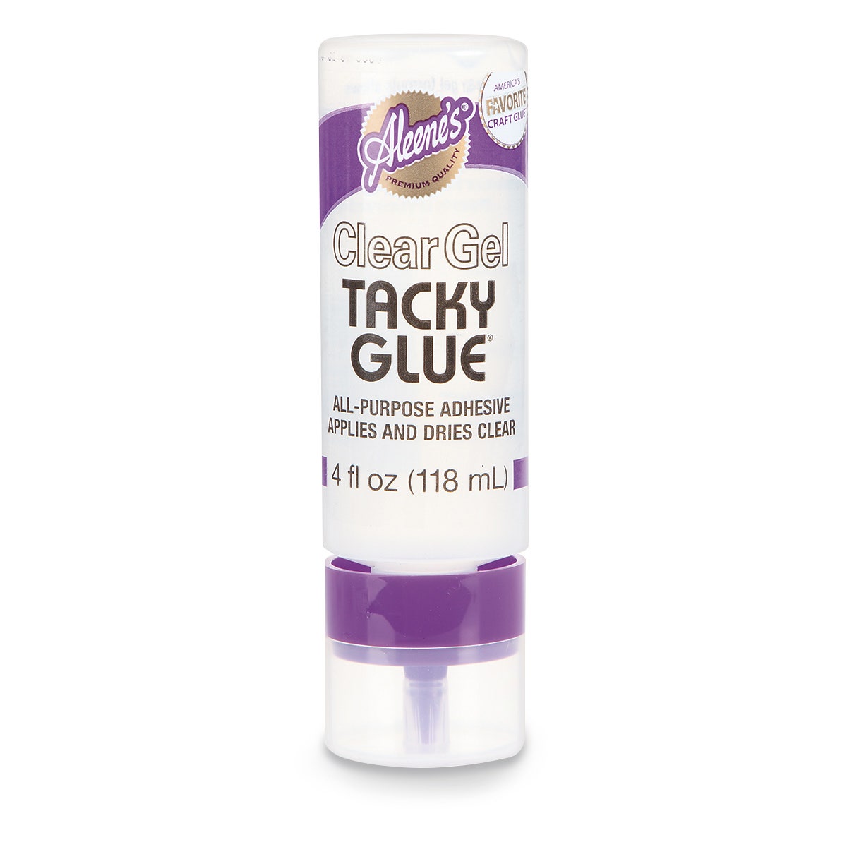 9737116-Aleene's® Always Ready Tacky Glue® - 4-oz. bottle - Clear Gel Tacky Glue®