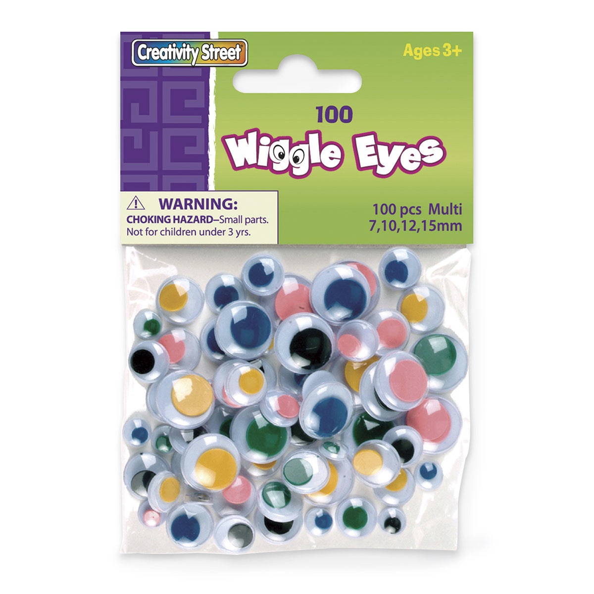 9737246-Pacon® Wiggly Eye Assortment - Pkg. of 100