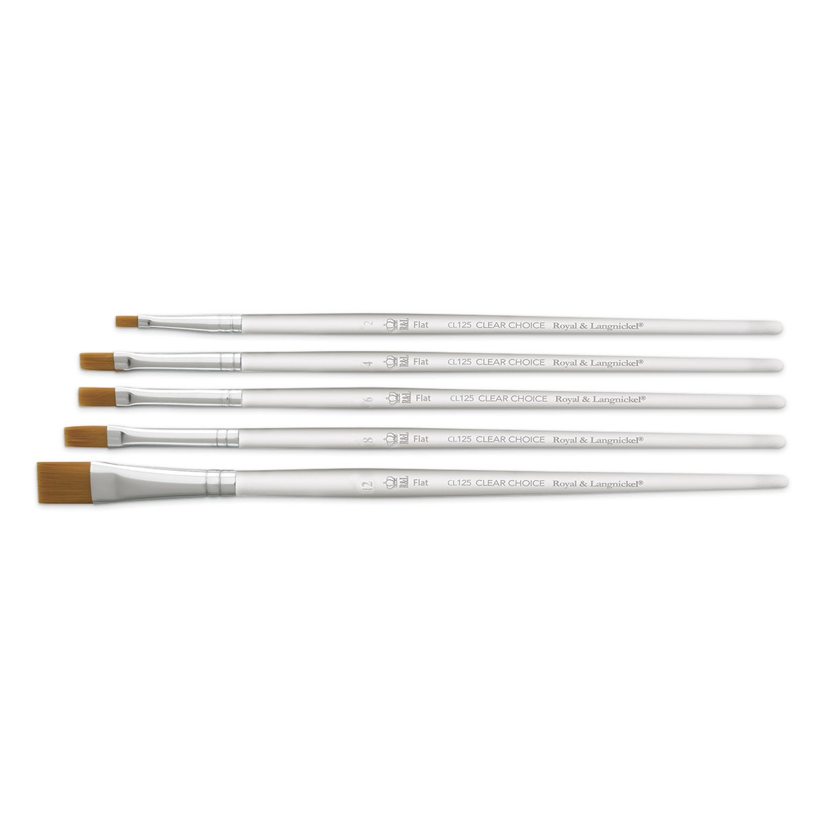 X00009737736-Royal Brush® Clear Choice Set of 60 Paintbrushes