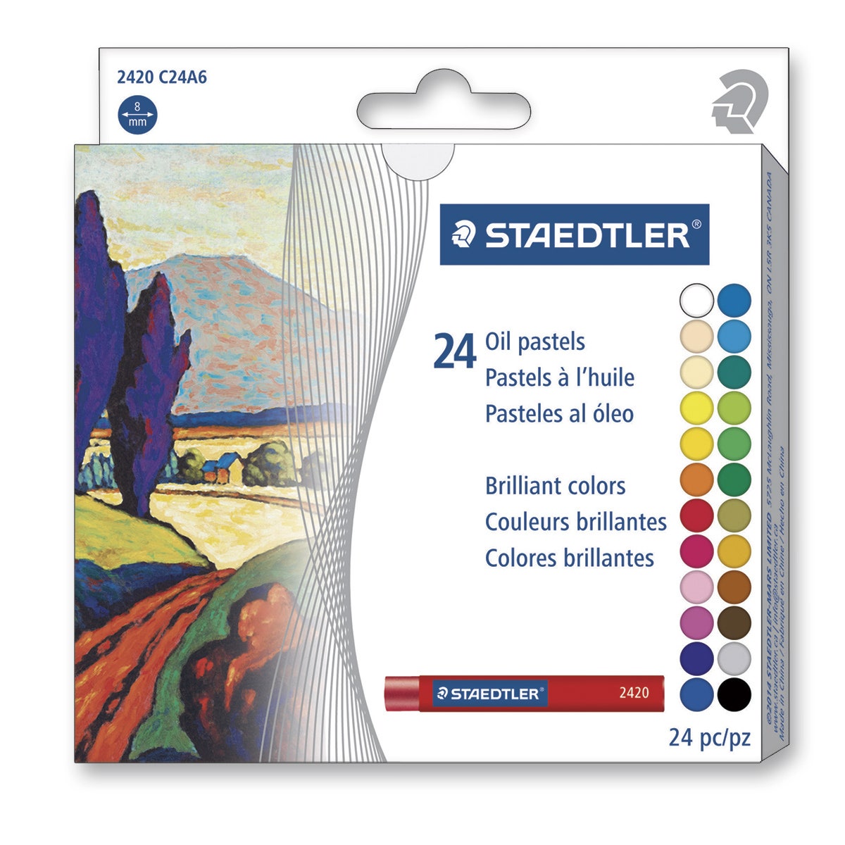 9737803-STAEDTLER® Oil Pastels - Set of 24