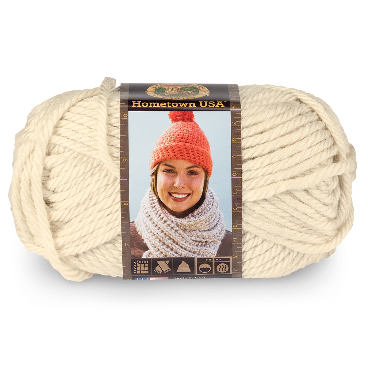 X00009737945-A-Lion Brand® Hometown USA® Yarn - 81 yds.